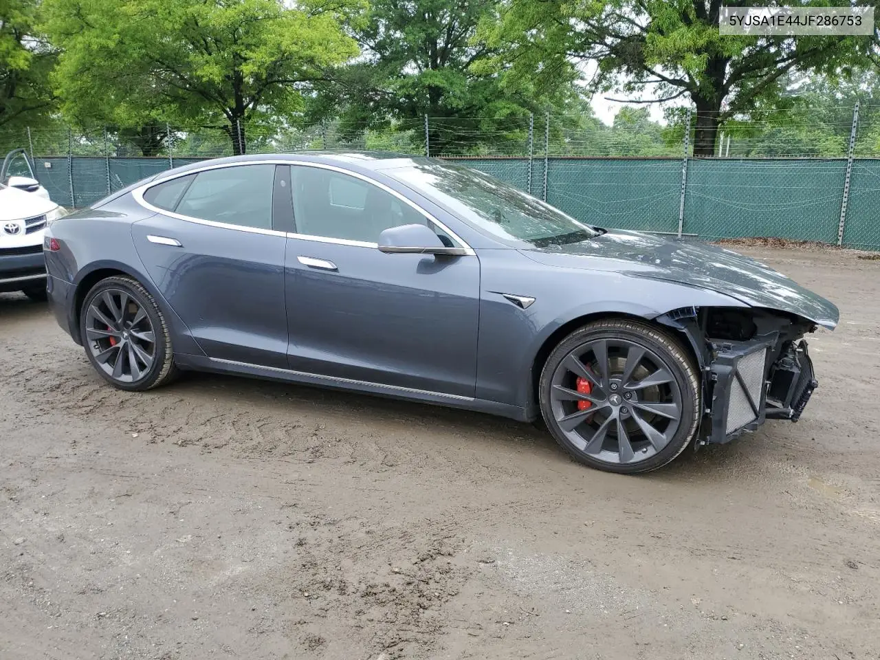 2018 Tesla Model S VIN: 5YJSA1E44JF286753 Lot: 56006575