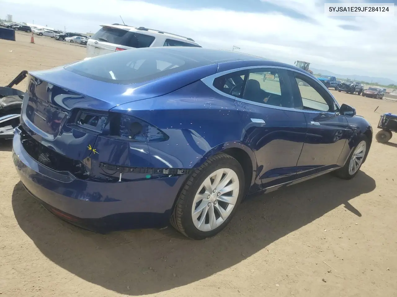 2018 Tesla Model S VIN: 5YJSA1E29JF284124 Lot: 56644175