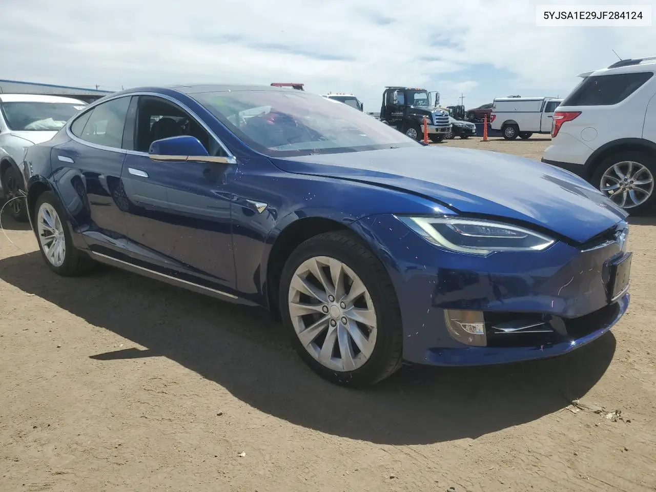 2018 Tesla Model S VIN: 5YJSA1E29JF284124 Lot: 56644175
