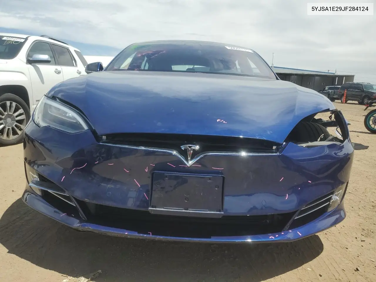 2018 Tesla Model S VIN: 5YJSA1E29JF284124 Lot: 56644175