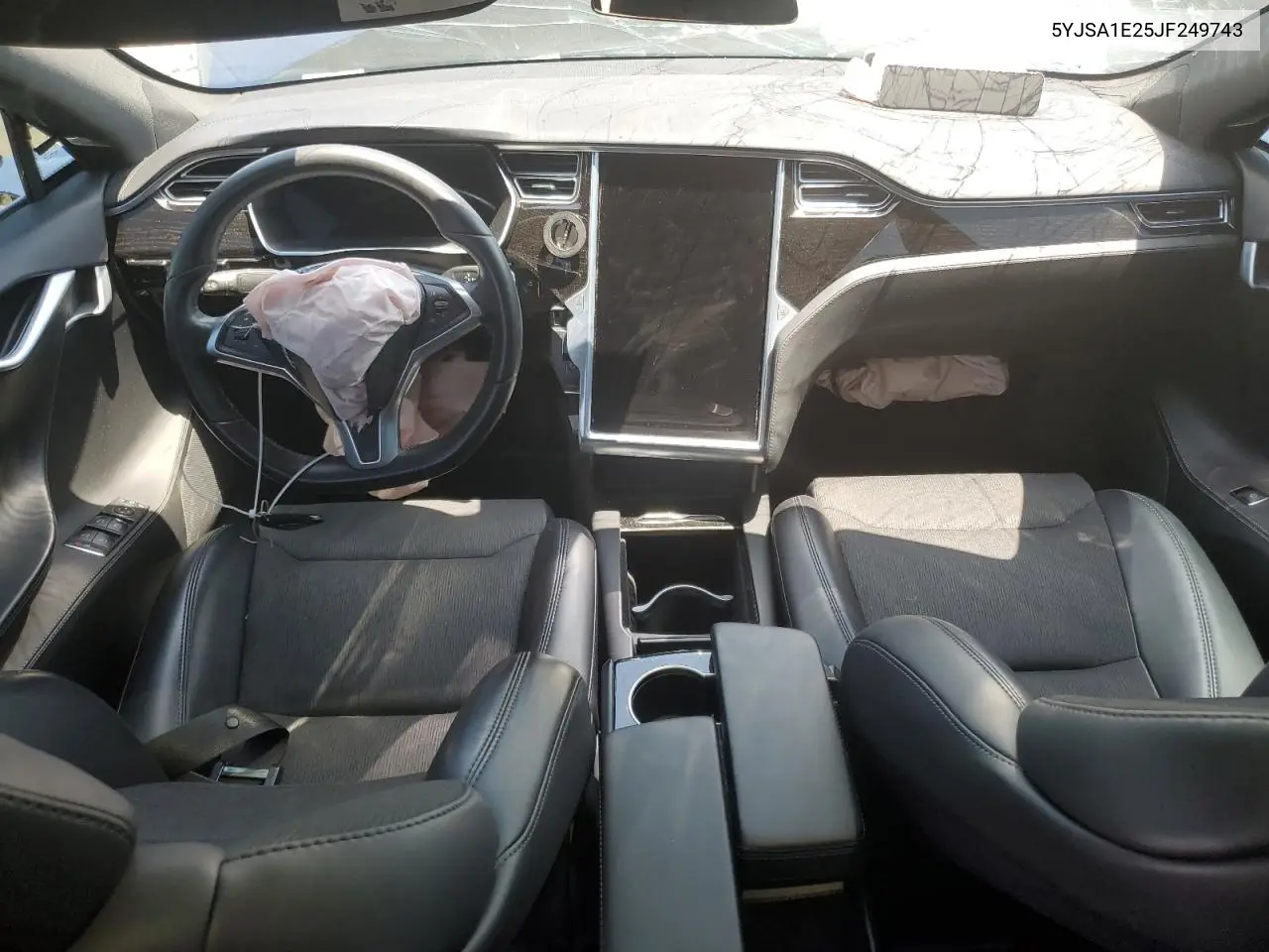 2018 Tesla Model S VIN: 5YJSA1E25JF249743 Lot: 59636235