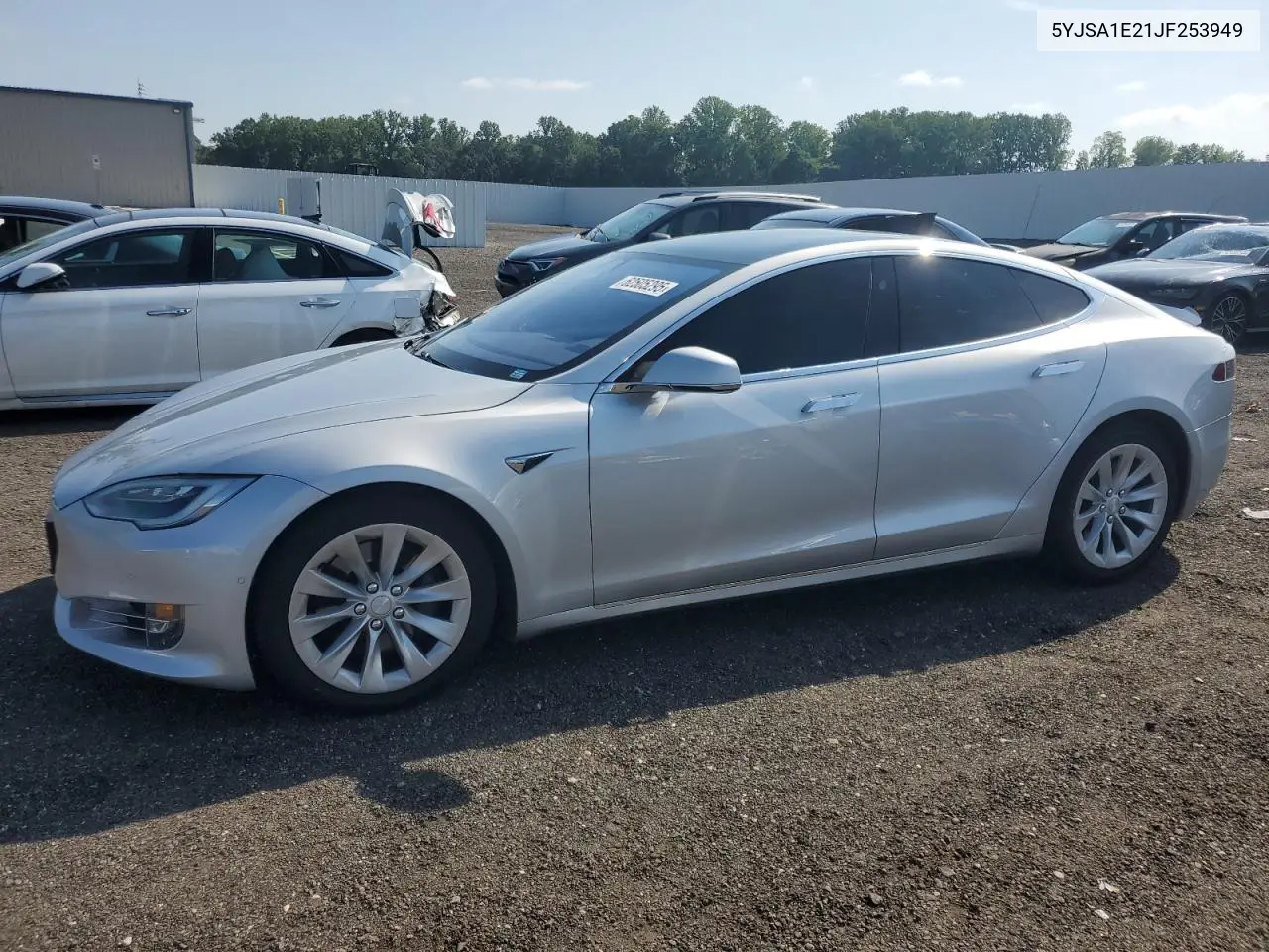 2018 Tesla Model S VIN: 5YJSA1E21JF253949 Lot: 62505295