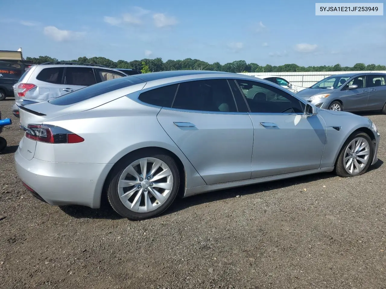 2018 Tesla Model S VIN: 5YJSA1E21JF253949 Lot: 62505295
