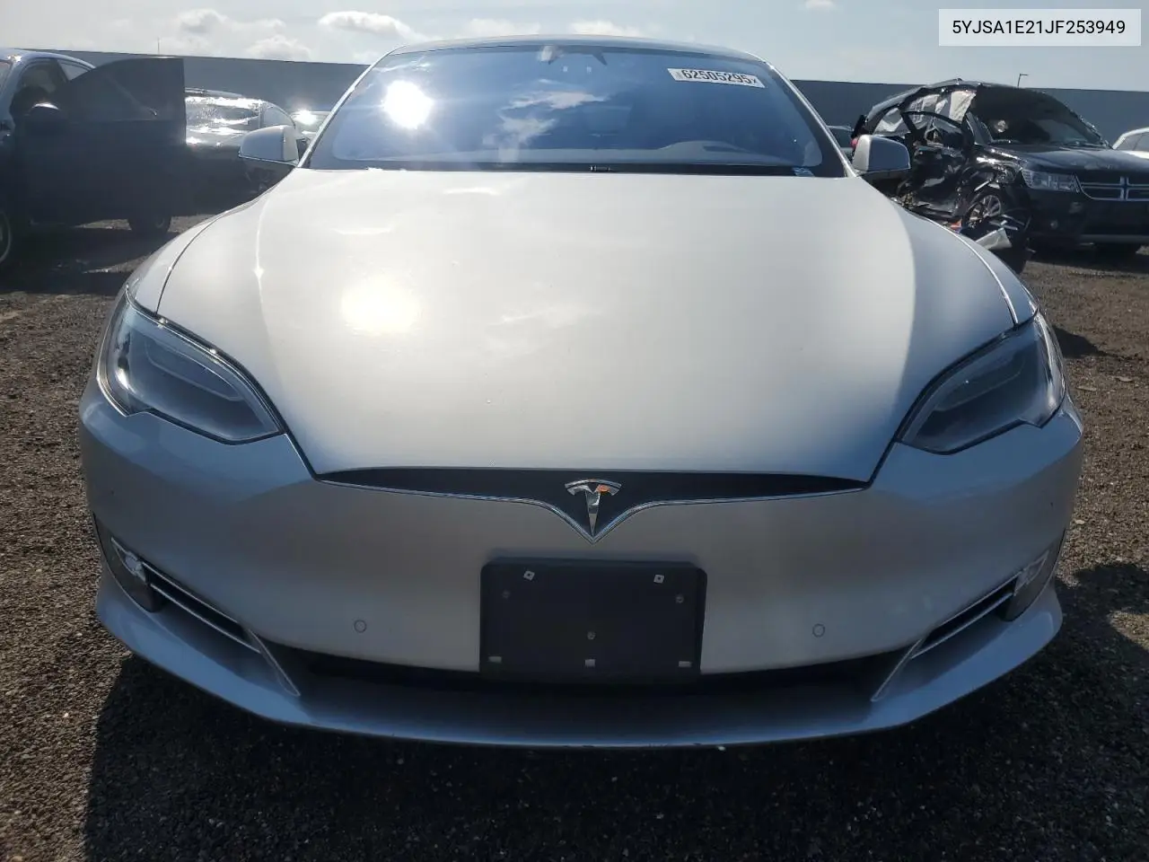 2018 Tesla Model S VIN: 5YJSA1E21JF253949 Lot: 62505295