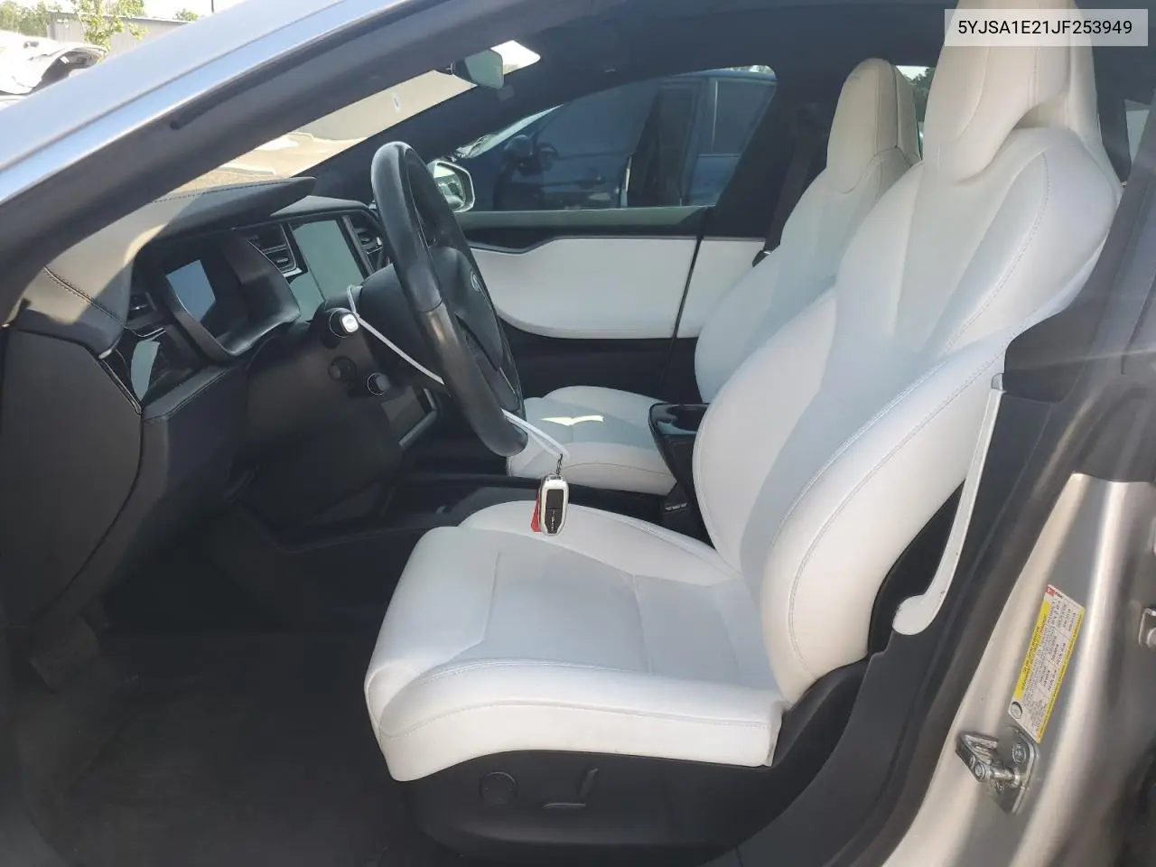 2018 Tesla Model S VIN: 5YJSA1E21JF253949 Lot: 62505295