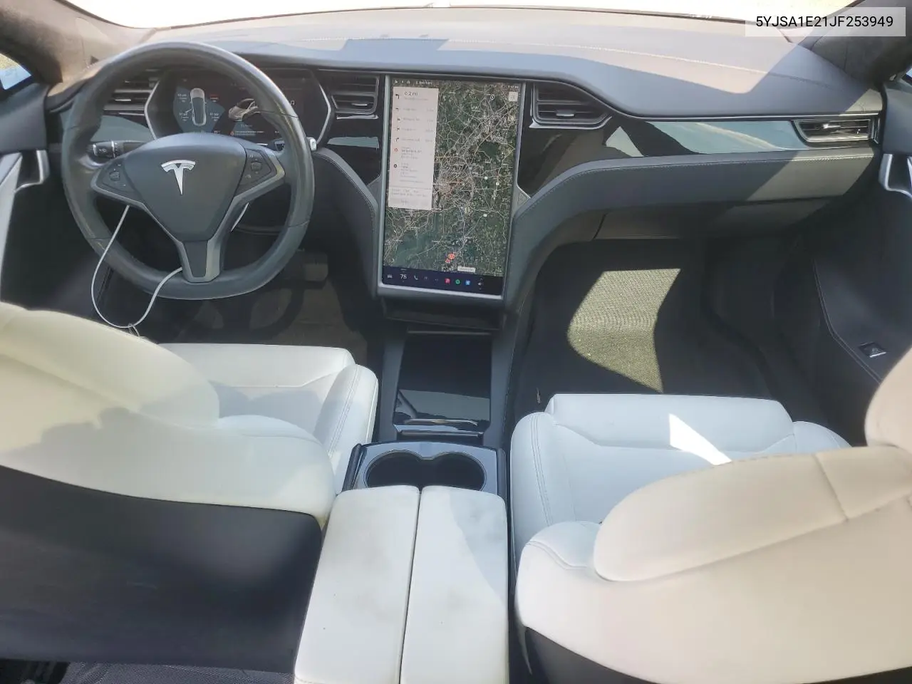 2018 Tesla Model S VIN: 5YJSA1E21JF253949 Lot: 62505295