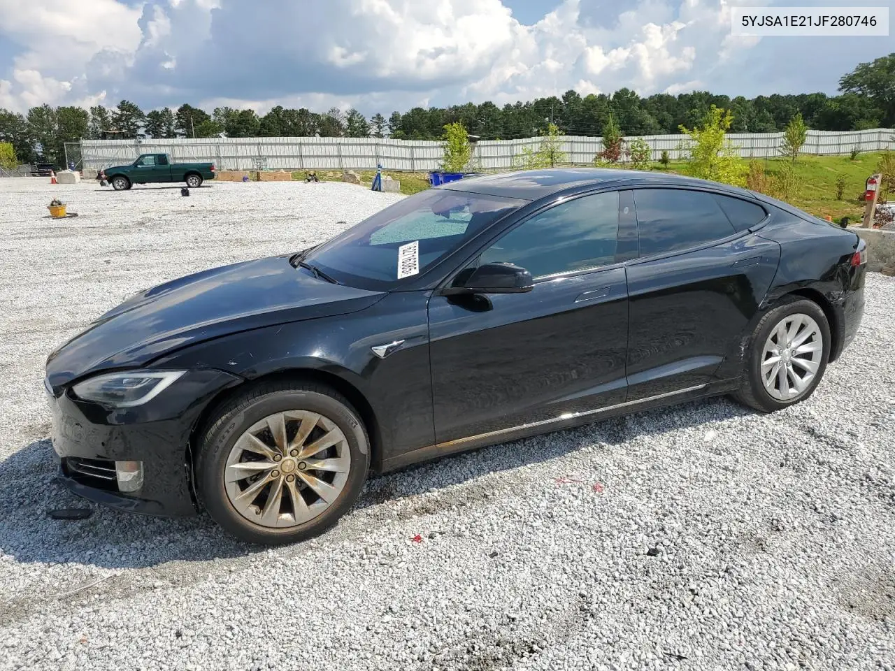 2018 Tesla Model S VIN: 5YJSA1E21JF280746 Lot: 62716385