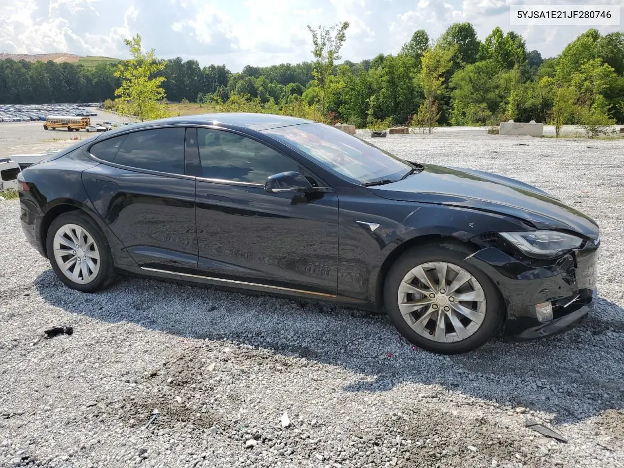 2018 Tesla Model S VIN: 5YJSA1E21JF280746 Lot: 62716385