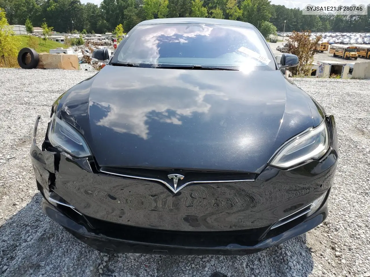 2018 Tesla Model S VIN: 5YJSA1E21JF280746 Lot: 62716385