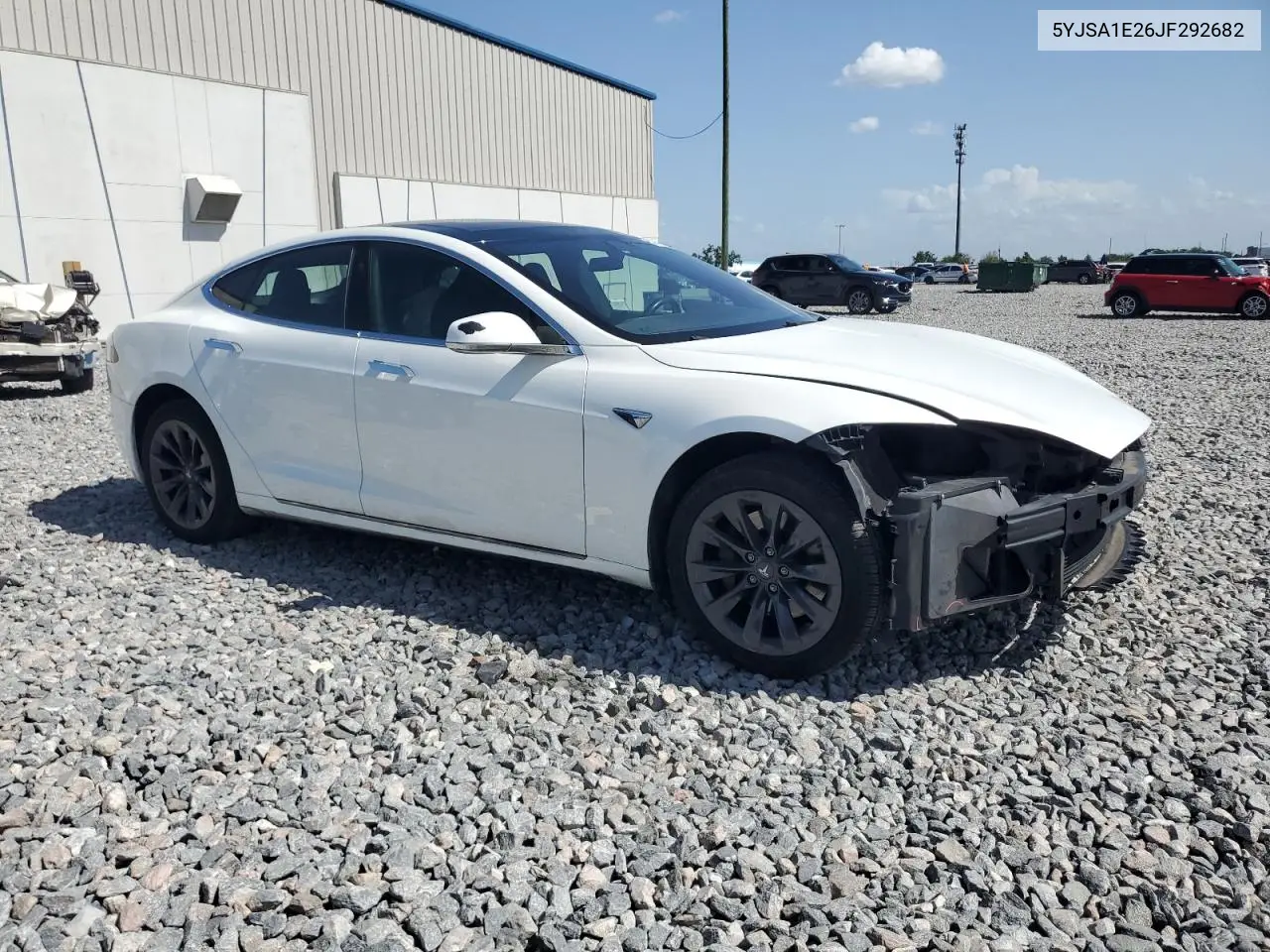2018 Tesla Model S VIN: 5YJSA1E26JF292682 Lot: 62767065