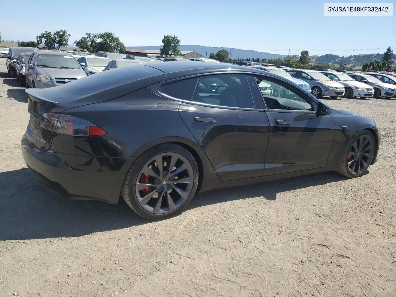 2019 Tesla Model S VIN: 5YJSA1E48KF332442 Lot: 58817505