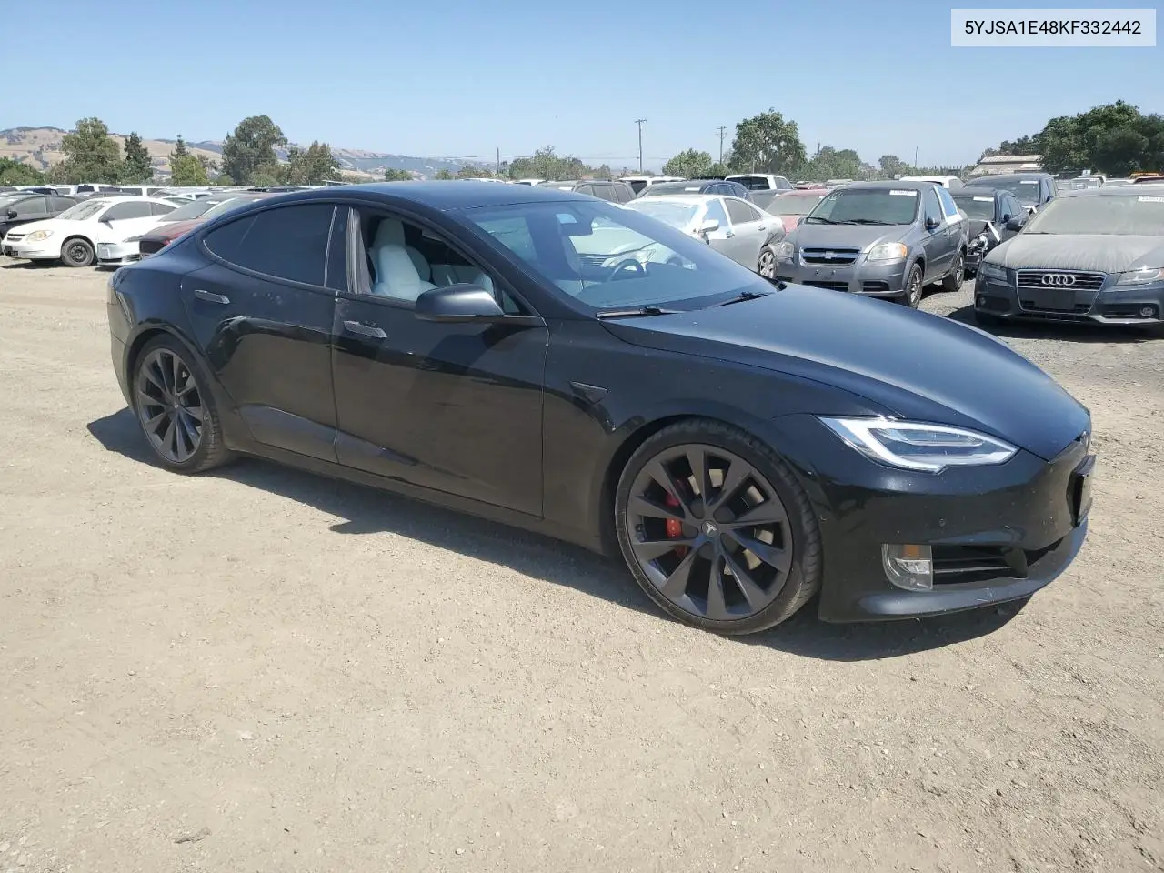 2019 Tesla Model S VIN: 5YJSA1E48KF332442 Lot: 58817505