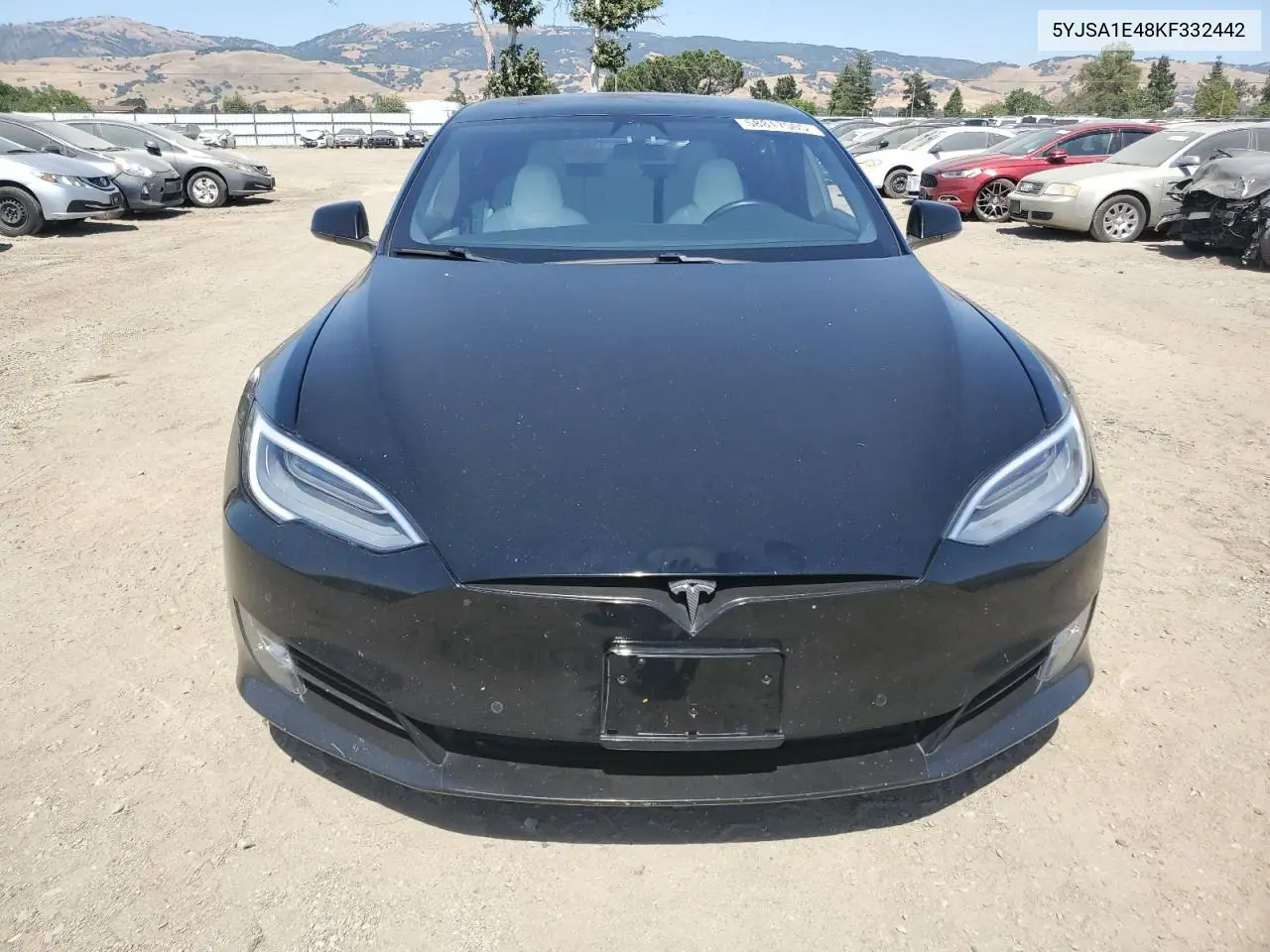 2019 Tesla Model S VIN: 5YJSA1E48KF332442 Lot: 58817505