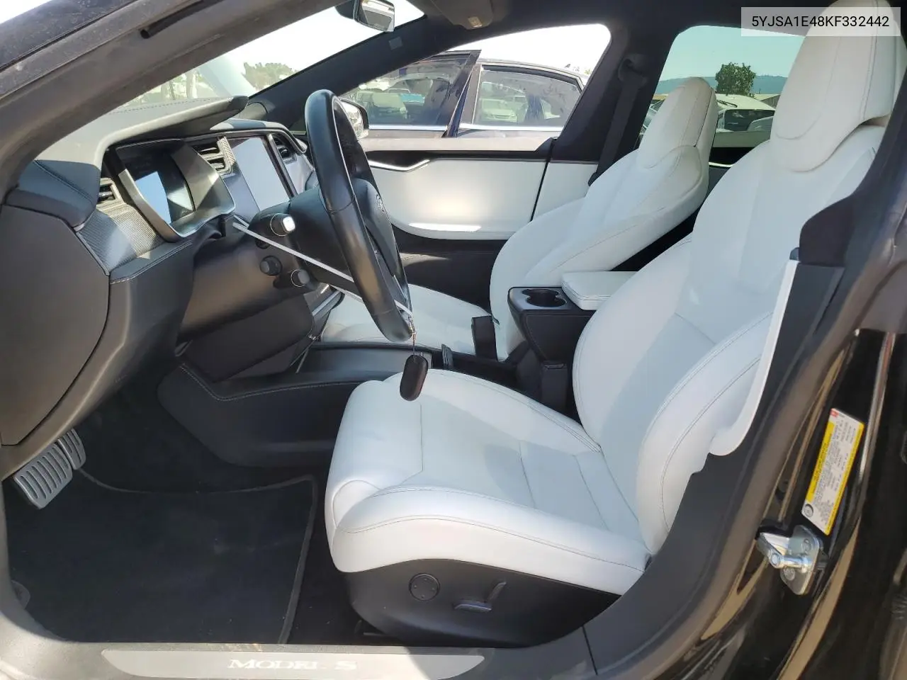 2019 Tesla Model S VIN: 5YJSA1E48KF332442 Lot: 58817505