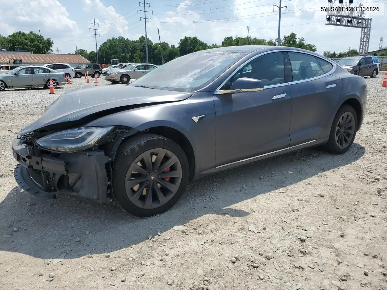 2019 Tesla Model S VIN: 5YJSA1E42KF336826 Lot: 61826685