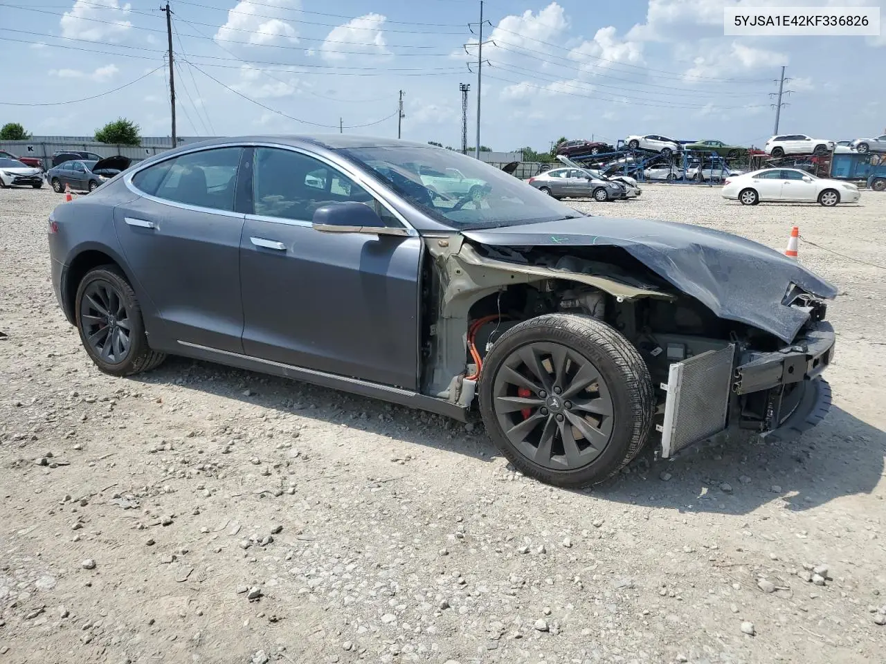 2019 Tesla Model S VIN: 5YJSA1E42KF336826 Lot: 61826685