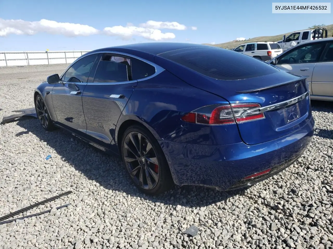 2021 Tesla Model S VIN: 5YJSA1E44MF426532 Lot: 56600895