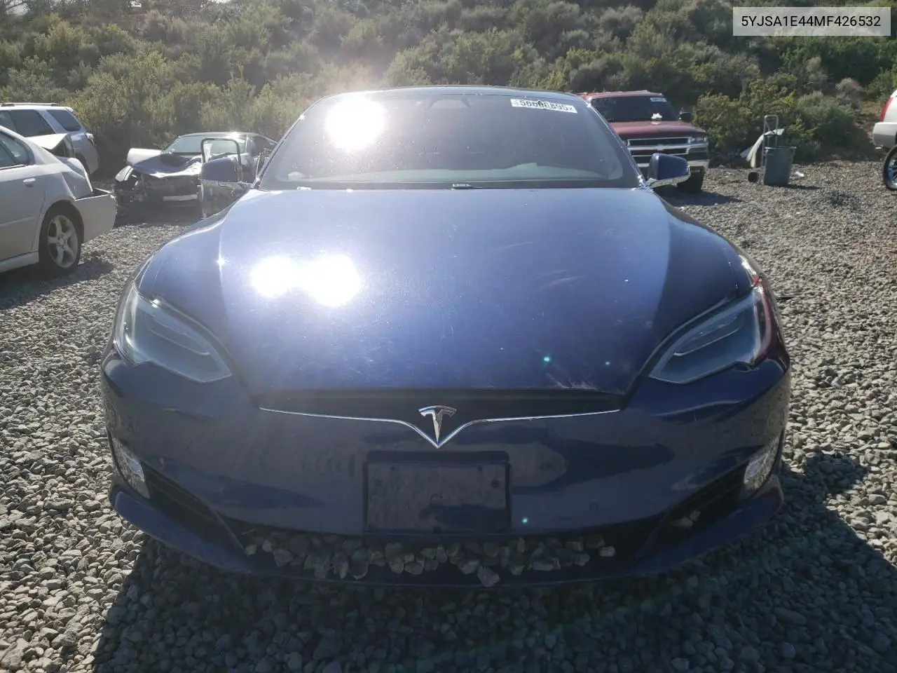 2021 Tesla Model S VIN: 5YJSA1E44MF426532 Lot: 56600895