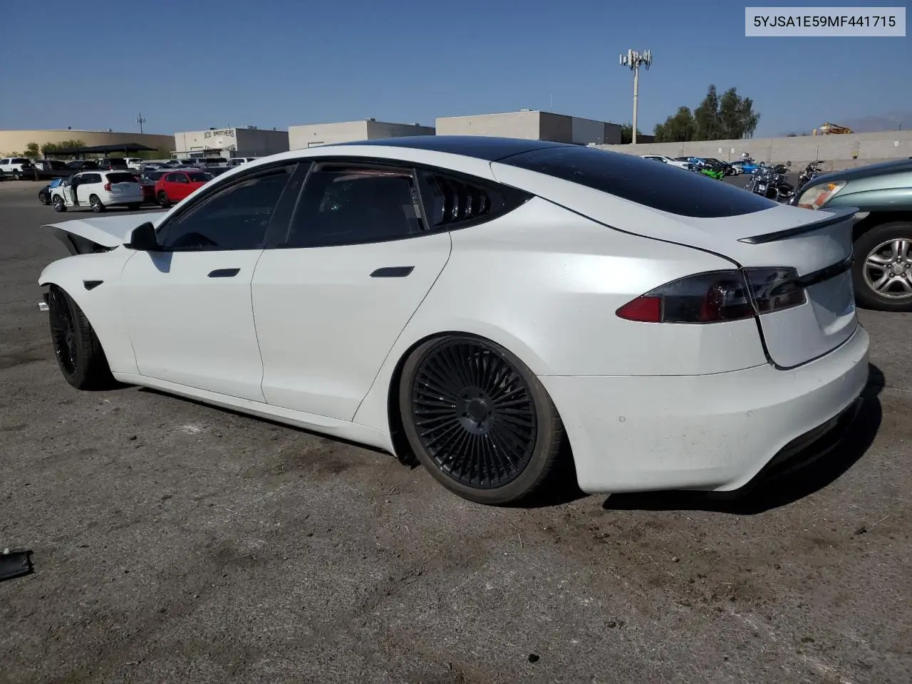 2021 Tesla Model S VIN: 5YJSA1E59MF441715 Lot: 56667755