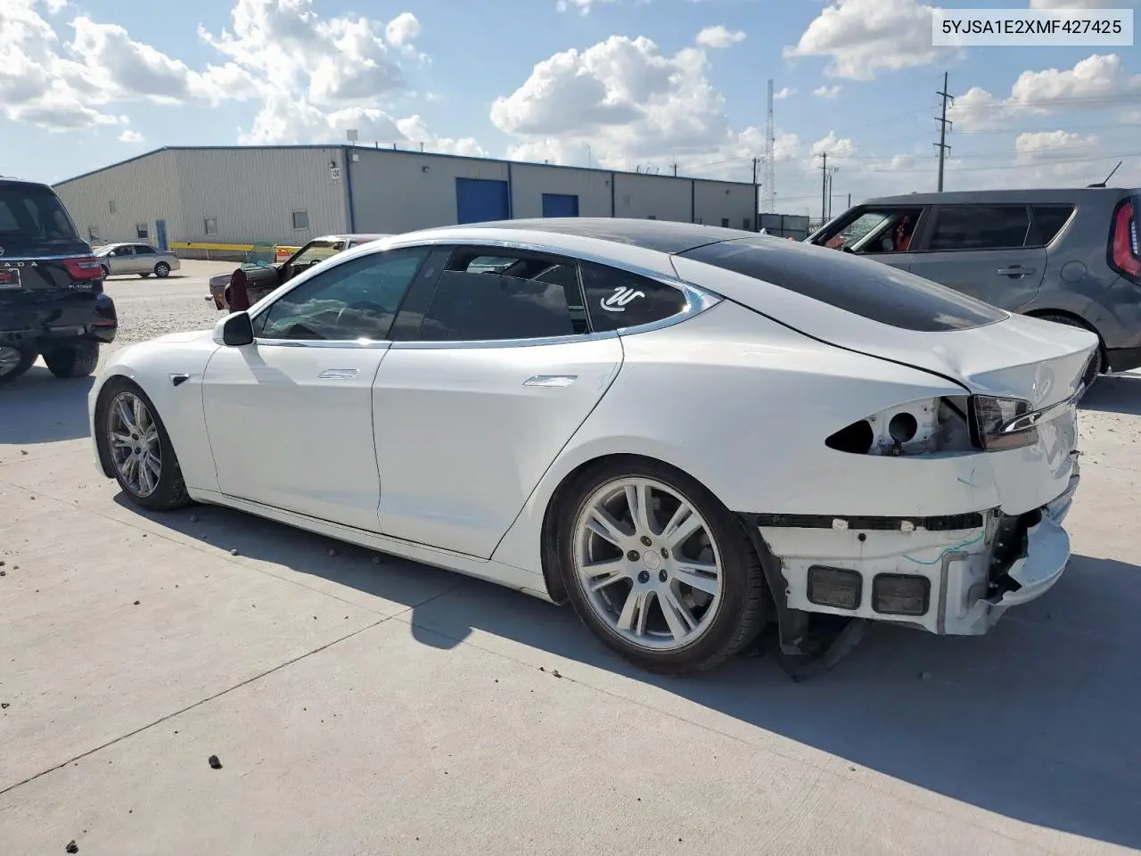 2021 Tesla Model S VIN: 5YJSA1E2XMF427425 Lot: 61996075