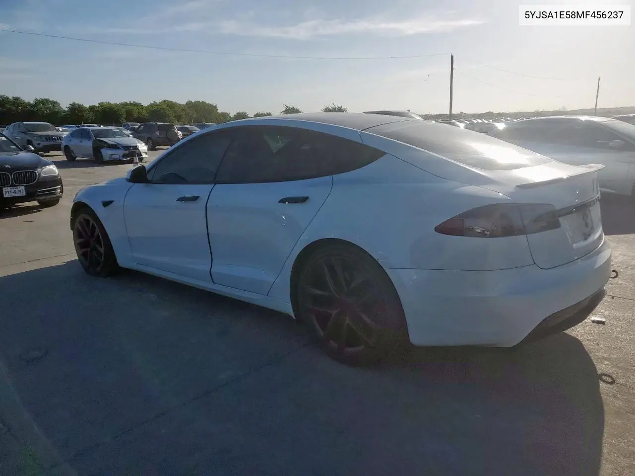 2021 Tesla Model S VIN: 5YJSA1E58MF456237 Lot: 62703905