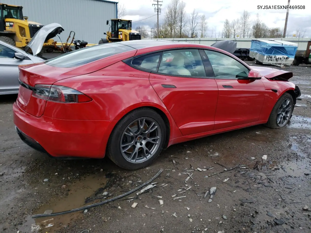 2022 Tesla Model S VIN: 5YJSA1E5XNF469508 Lot: 48967223
