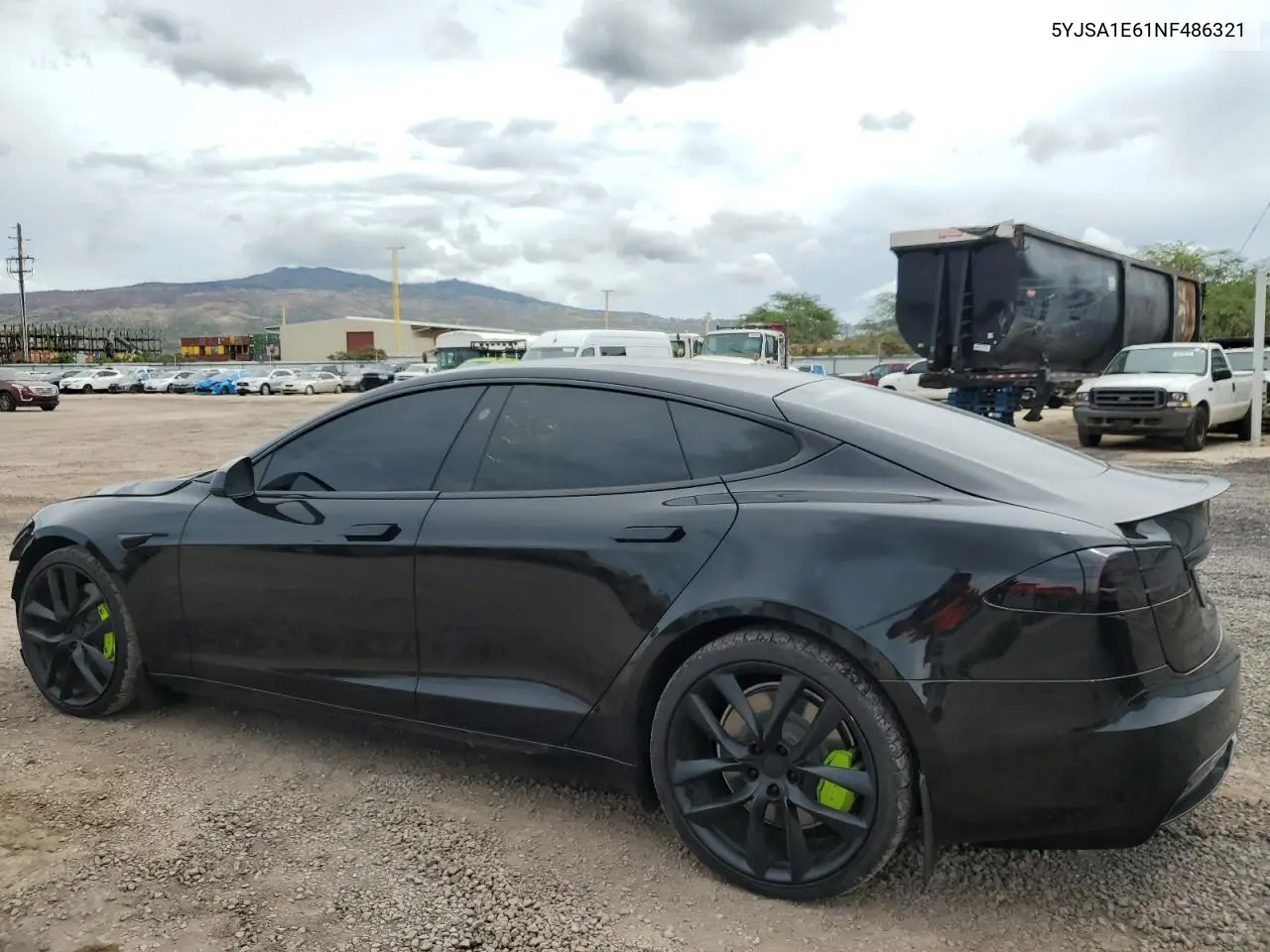 2022 Tesla Model S VIN: 5YJSA1E61NF486321 Lot: 51766475