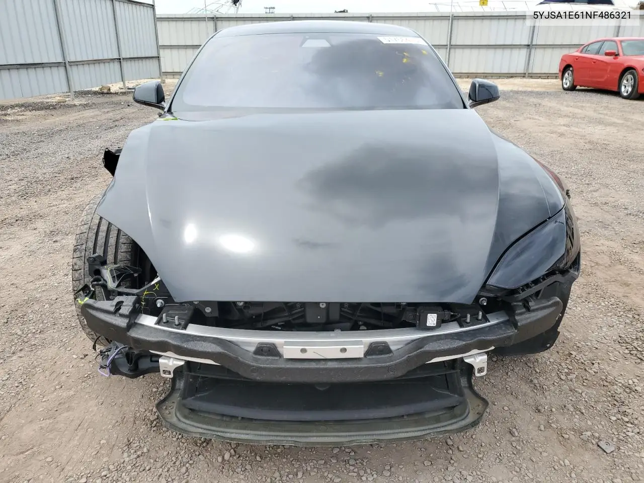 2022 Tesla Model S VIN: 5YJSA1E61NF486321 Lot: 51766475