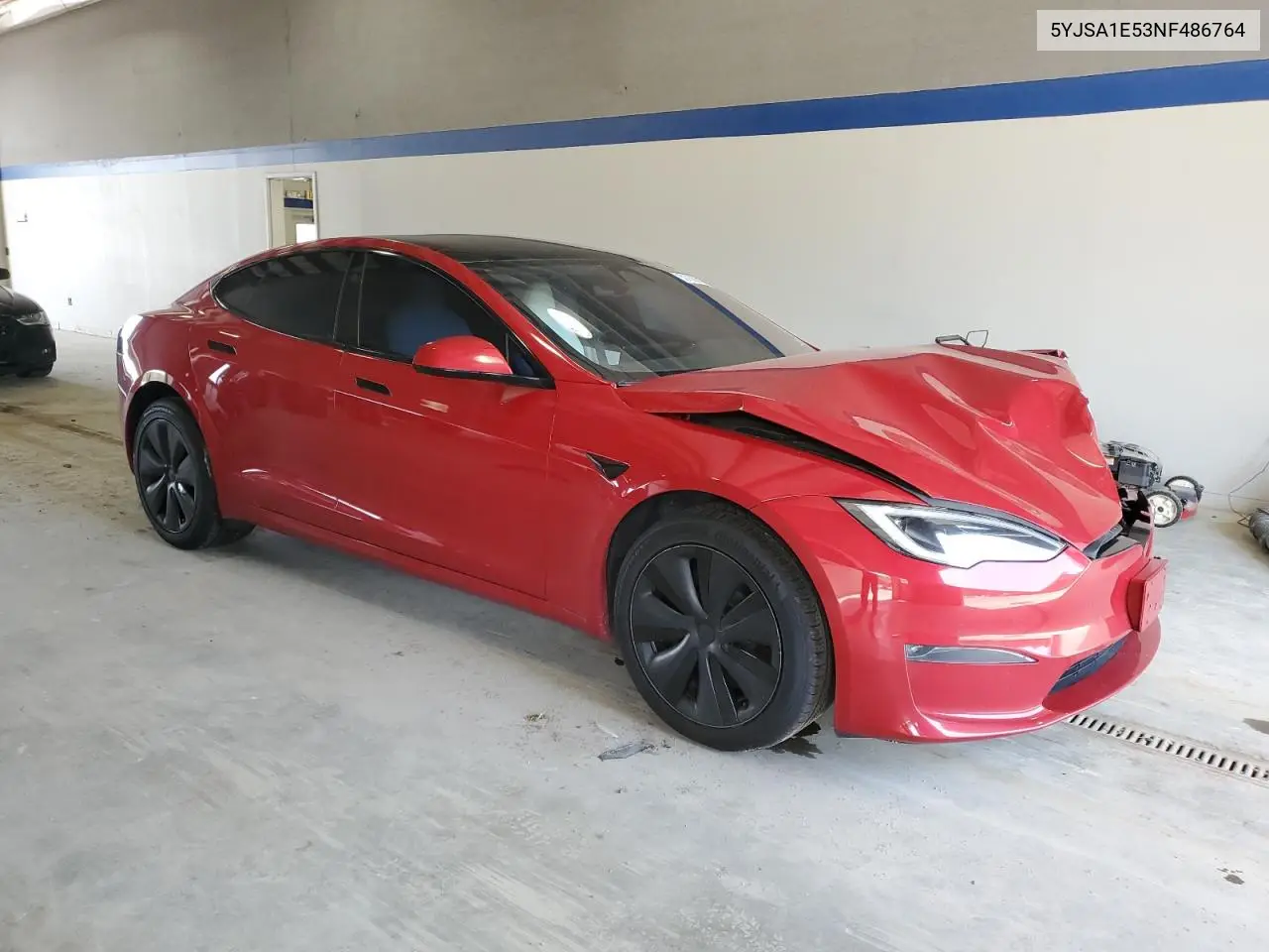 2022 Tesla Model S VIN: 5YJSA1E53NF486764 Lot: 52705885