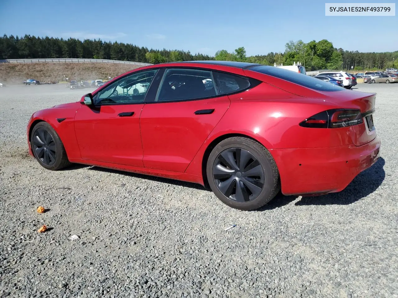 2022 Tesla Model S VIN: 5YJSA1E52NF493799 Lot: 53256075
