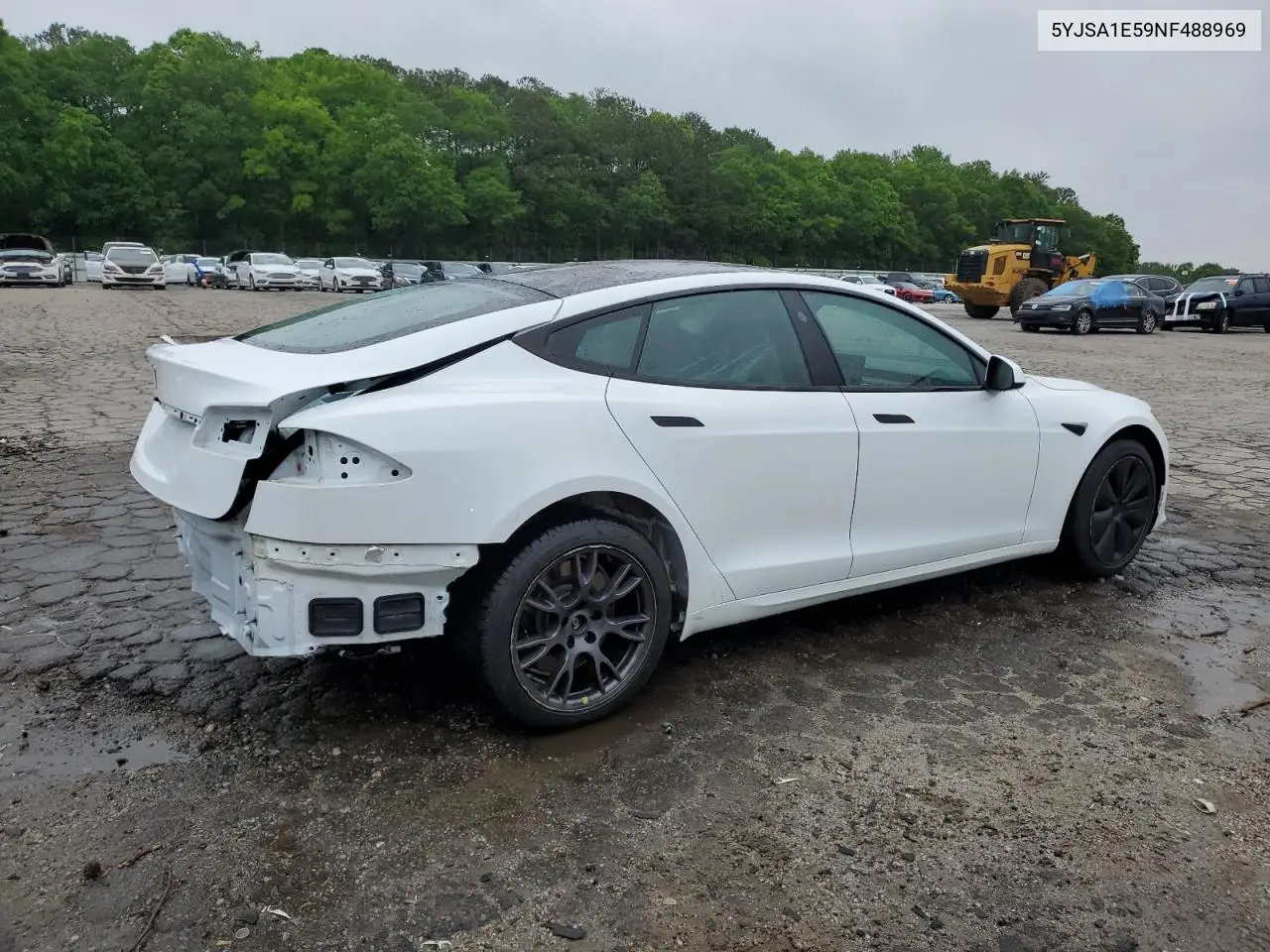 2022 Tesla Model S VIN: 5YJSA1E59NF488969 Lot: 53686495