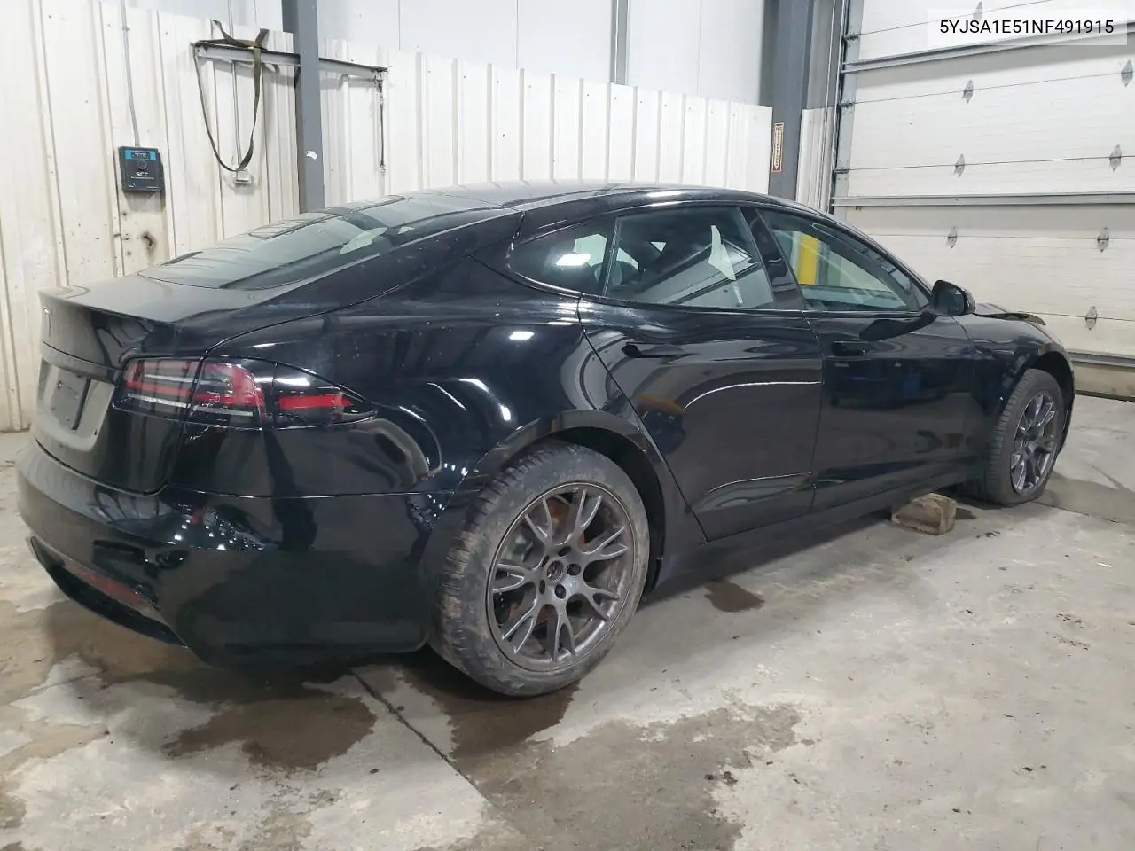 2022 Tesla Model S VIN: 5YJSA1E51NF491915 Lot: 54210065
