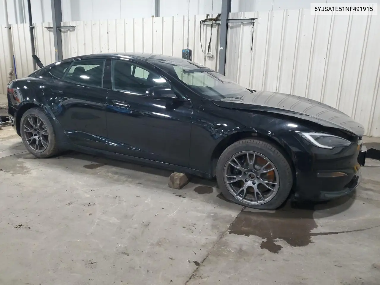 2022 Tesla Model S VIN: 5YJSA1E51NF491915 Lot: 54210065