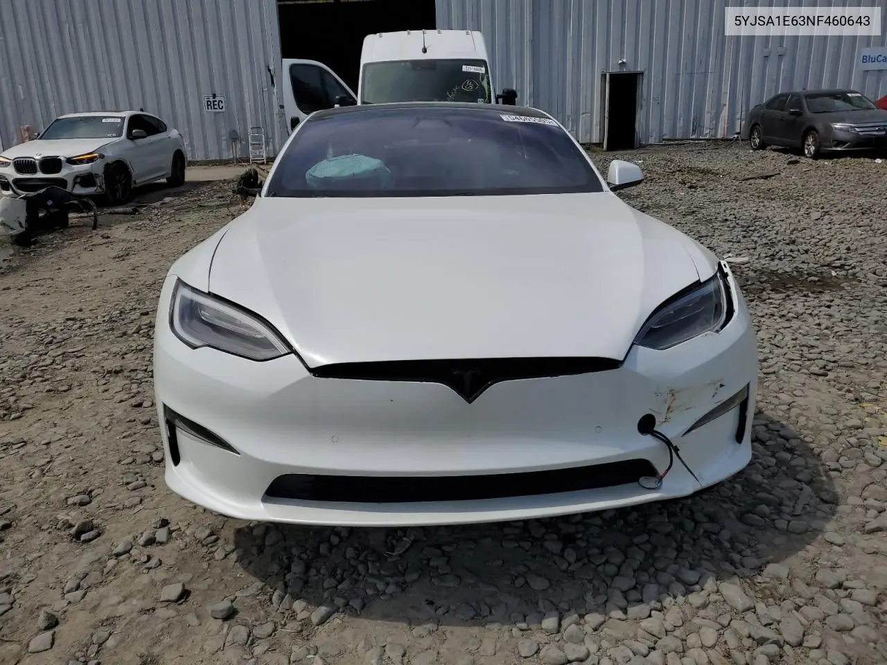 2022 Tesla Model S VIN: 5YJSA1E63NF460643 Lot: 54665505