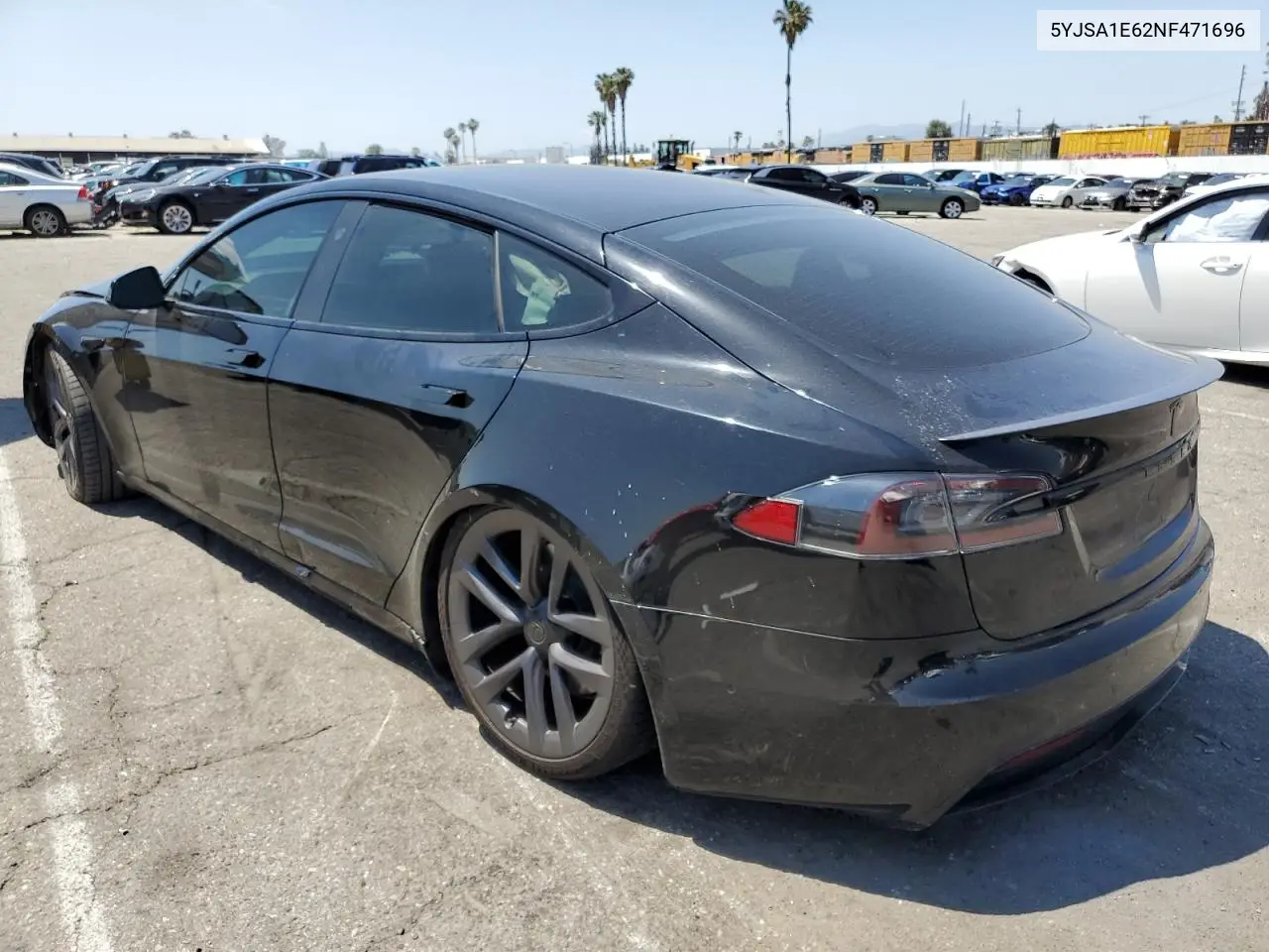 2022 Tesla Model S VIN: 5YJSA1E62NF471696 Lot: 56249555