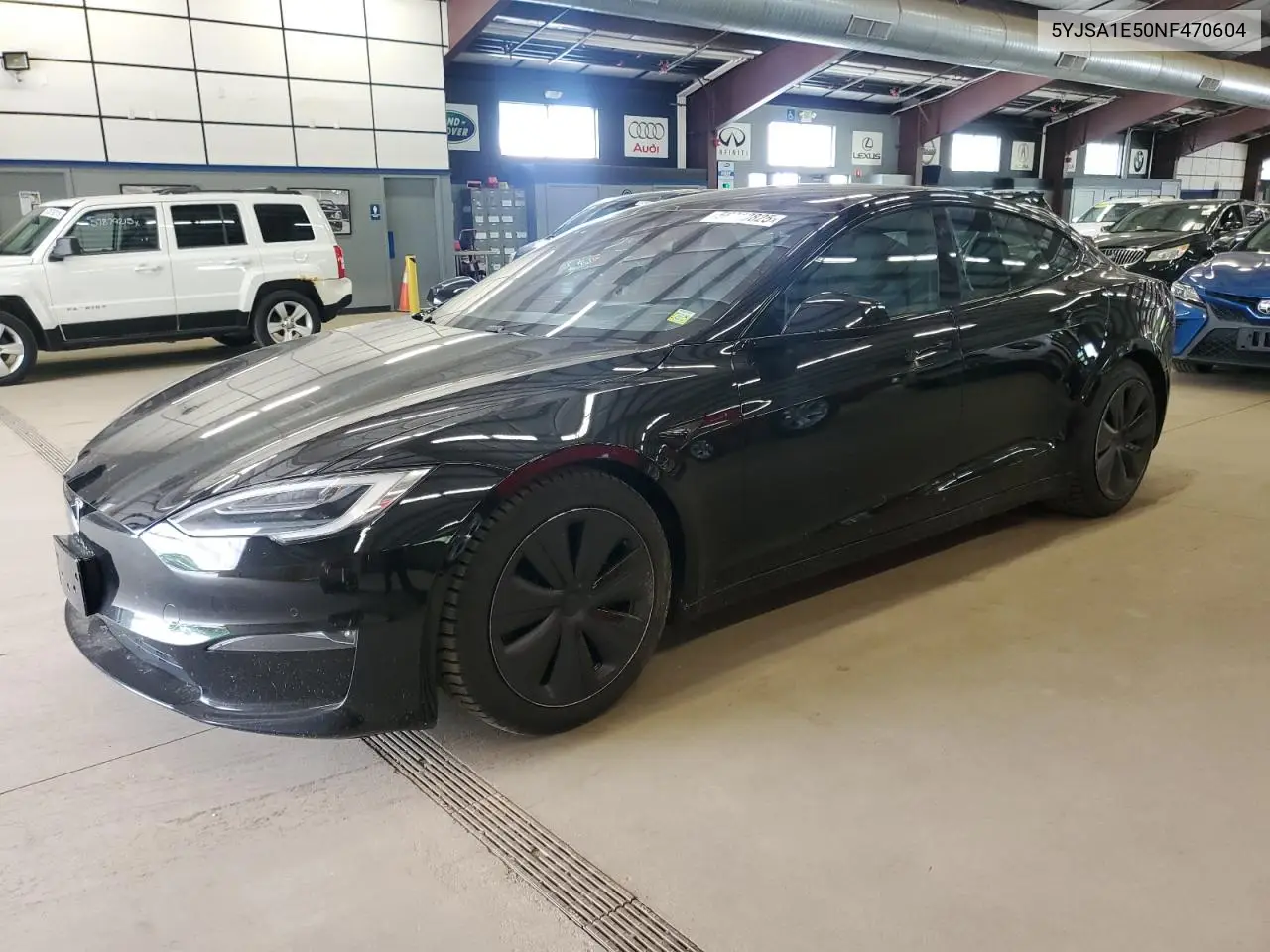 2022 Tesla Model S VIN: 5YJSA1E50NF470604 Lot: 56710825