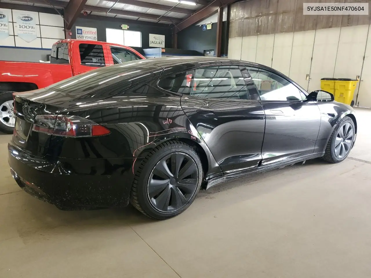 2022 Tesla Model S VIN: 5YJSA1E50NF470604 Lot: 56710825
