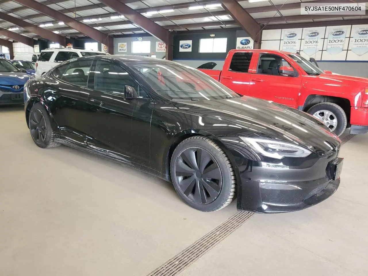 2022 Tesla Model S VIN: 5YJSA1E50NF470604 Lot: 56710825