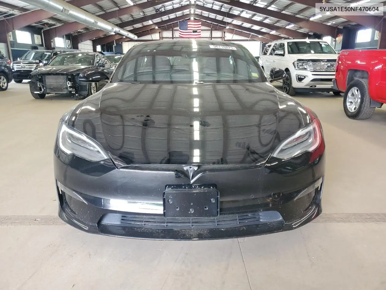 2022 Tesla Model S VIN: 5YJSA1E50NF470604 Lot: 56710825