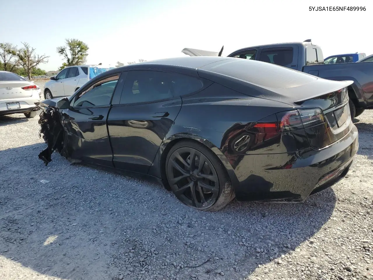 2022 Tesla Model S VIN: 5YJSA1E65NF489996 Lot: 57205325