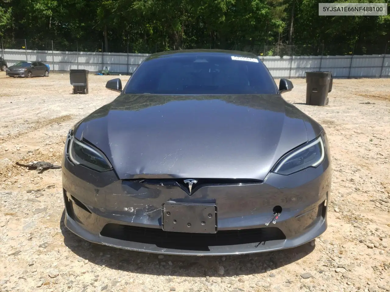 2022 Tesla Model S VIN: 5YJSA1E66NF488100 Lot: 57935675