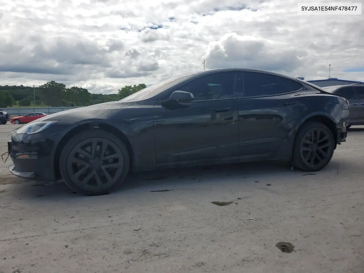 2022 Tesla Model S VIN: 5YJSA1E54NF478477 Lot: 58242675