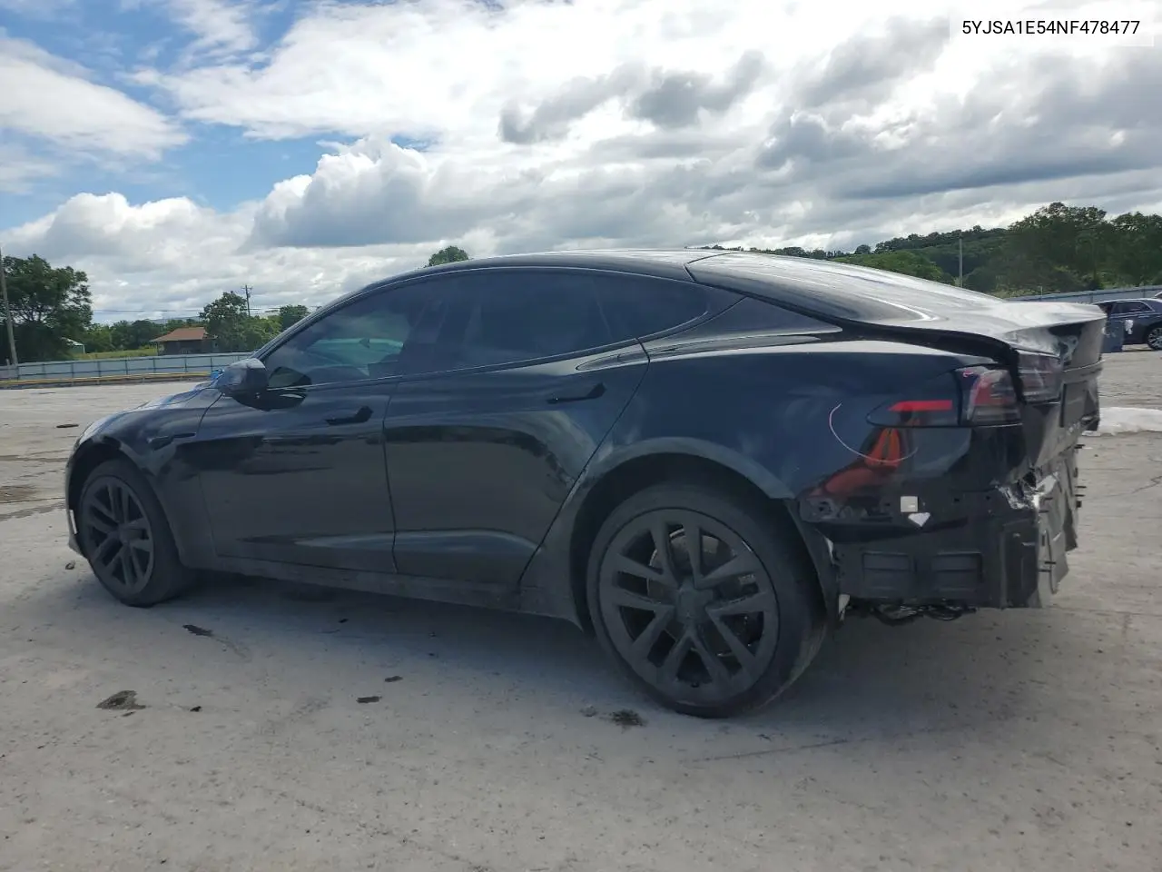 2022 Tesla Model S VIN: 5YJSA1E54NF478477 Lot: 58242675