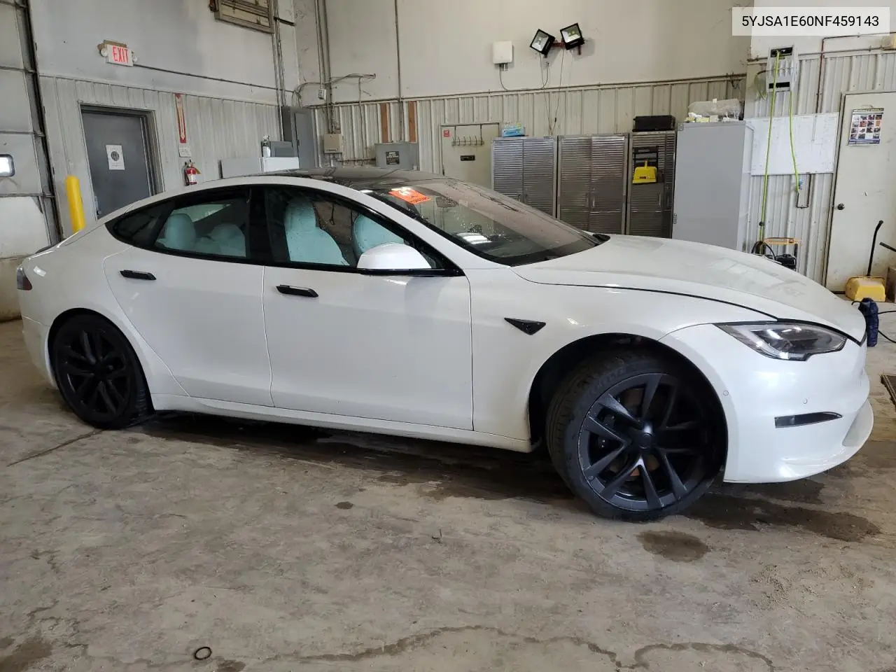 2022 Tesla Model S VIN: 5YJSA1E60NF459143 Lot: 58987445