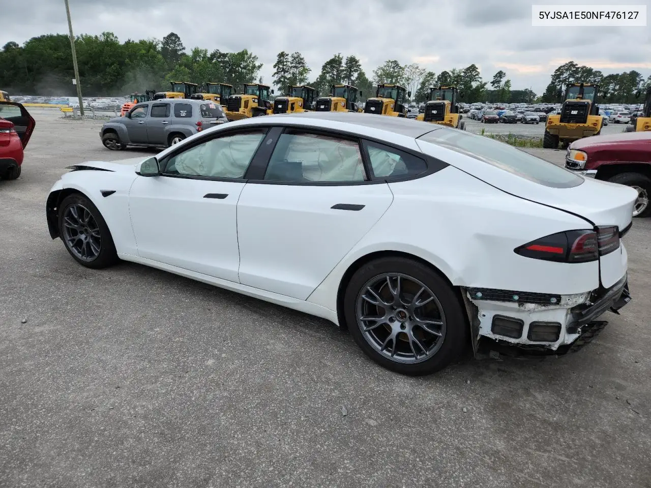 2022 Tesla Model S VIN: 5YJSA1E50NF476127 Lot: 60225465
