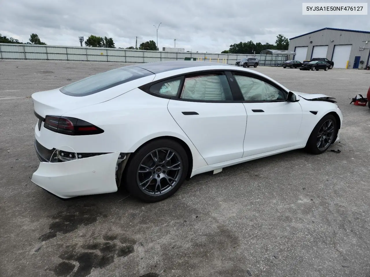 2022 Tesla Model S VIN: 5YJSA1E50NF476127 Lot: 60225465