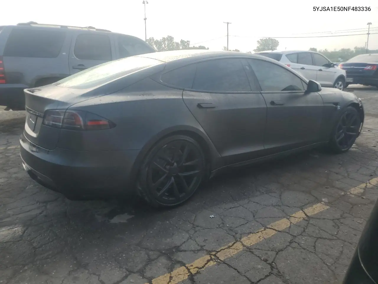 2022 Tesla Model S VIN: 5YJSA1E50NF483336 Lot: 60284215