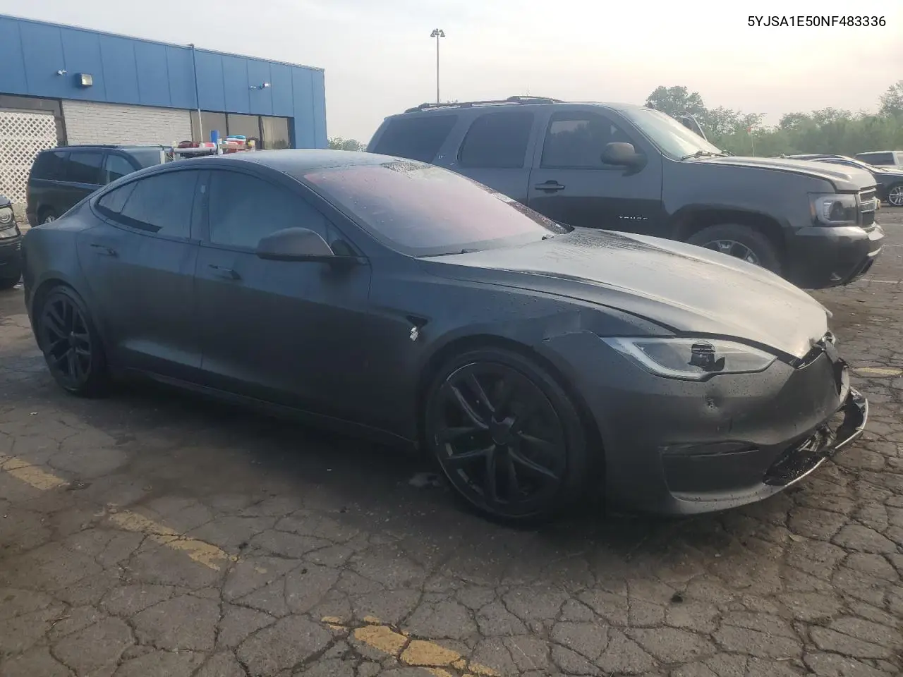 2022 Tesla Model S VIN: 5YJSA1E50NF483336 Lot: 60284215