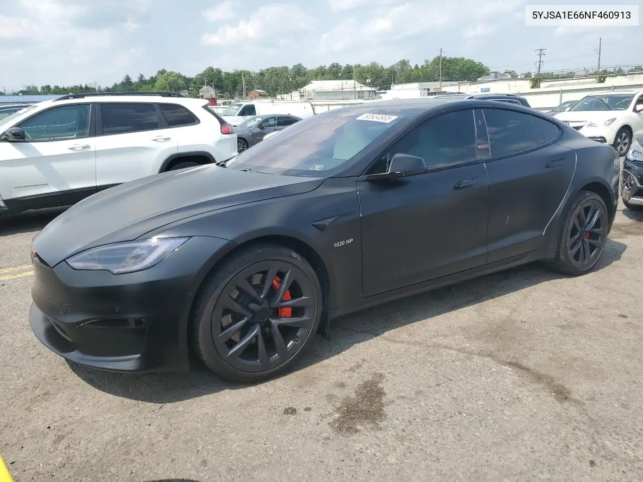 2022 Tesla Model S VIN: 5YJSA1E66NF460913 Lot: 60534665