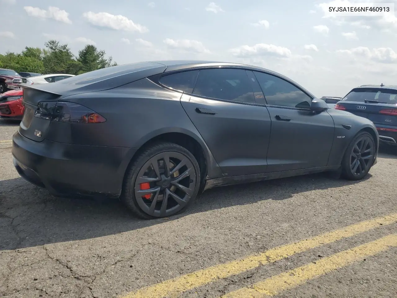 2022 Tesla Model S VIN: 5YJSA1E66NF460913 Lot: 60534665
